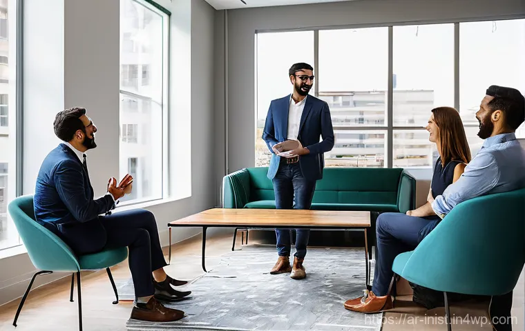 시드 투자에서의 인적 자원 관리 - **Prompt 1: "The Seed of Innovation"**
A vibrant and dynamic startup team of five young, diverse... 시드 투자에서의 인적 자원 관리 - **Prompt 1: "The Seed of Innovation"**
A vibrant and dynamic startup team of five young, diverse...